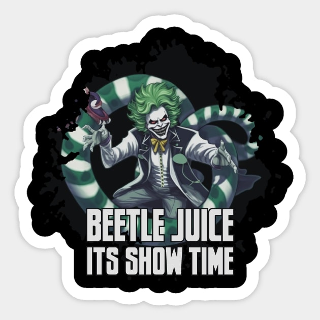 Beetlejuice its show time Sticker by Pixy Official